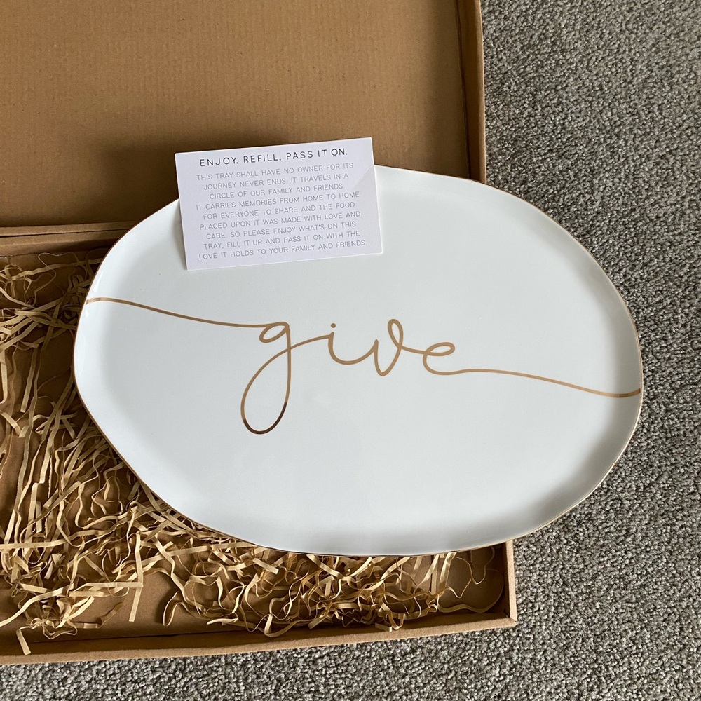 The Giving Plater Giving Plate
